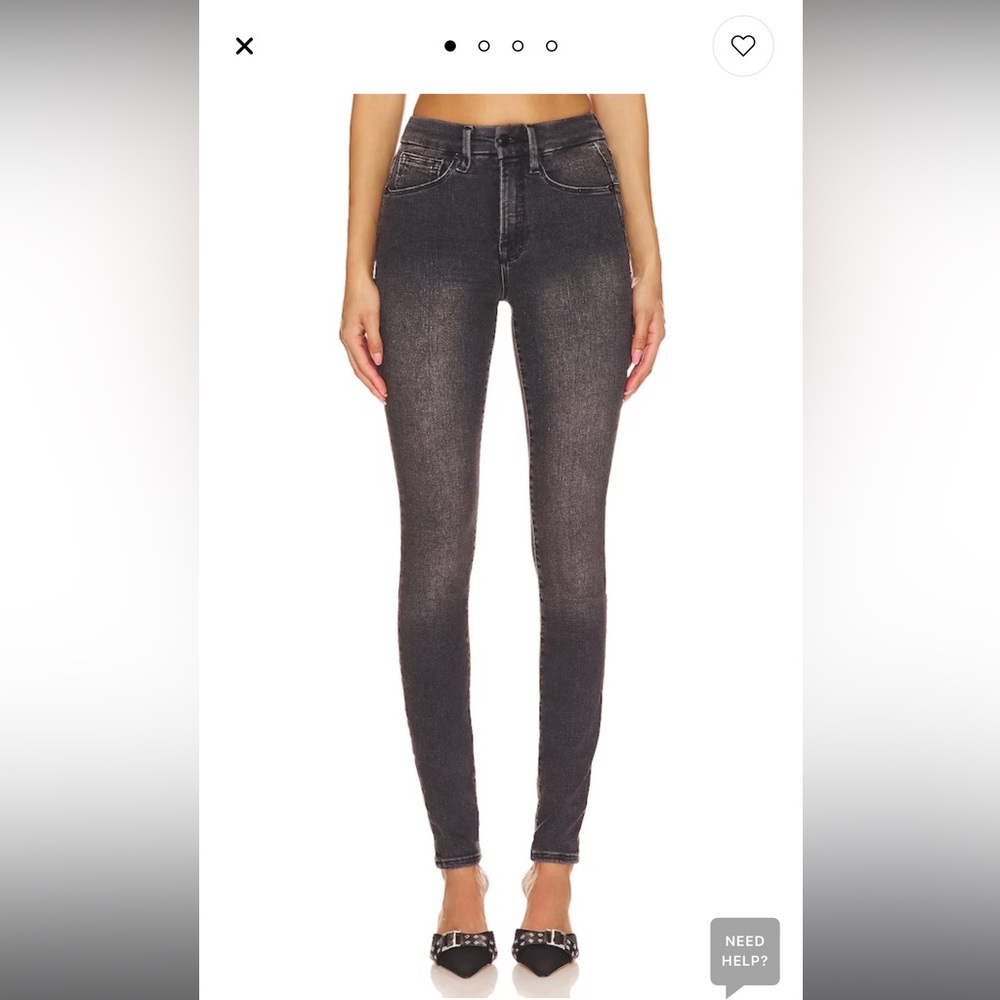 Good American Good Classic Jeans Black